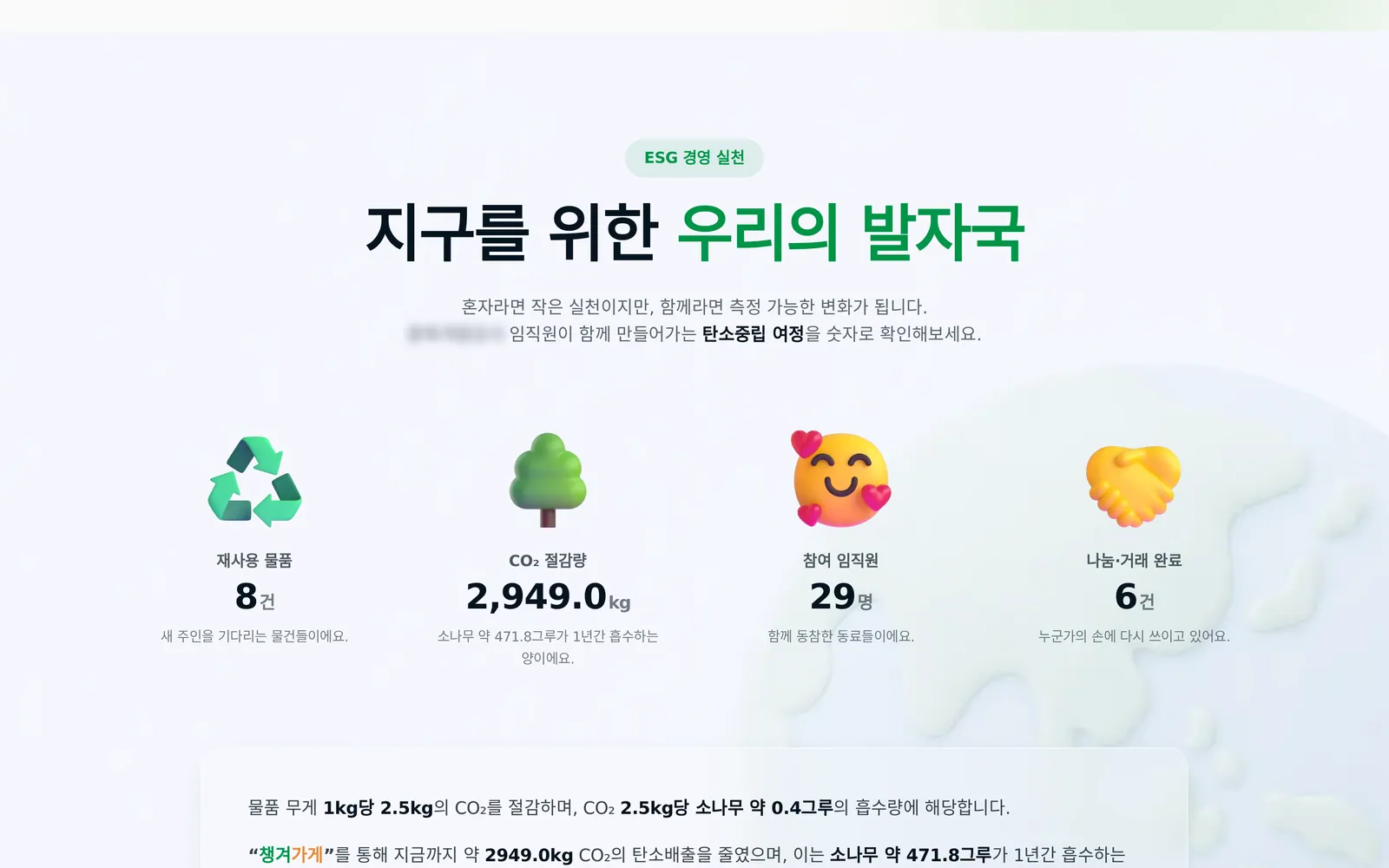 홈 · ESG 임팩트