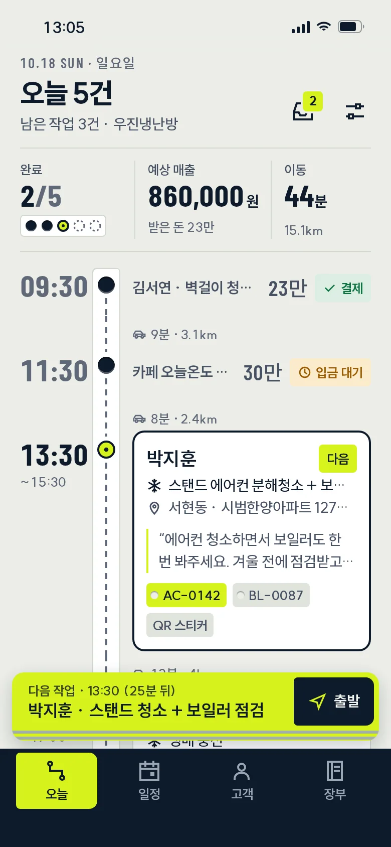 오늘