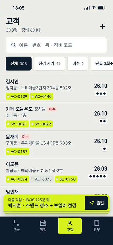 고객
