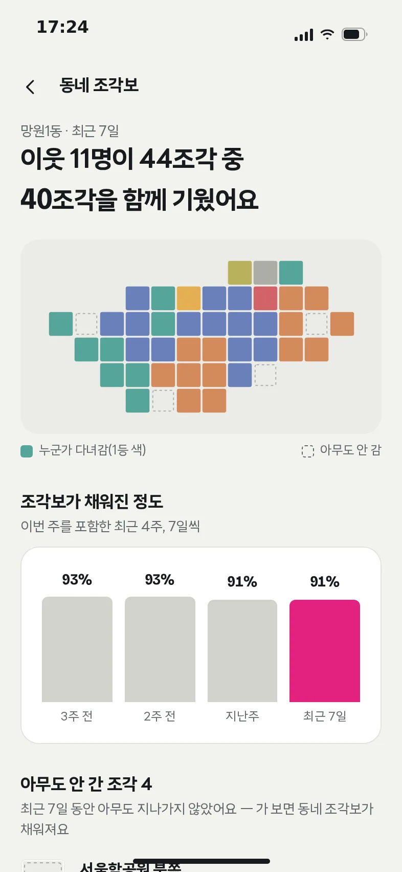 동네 조각보