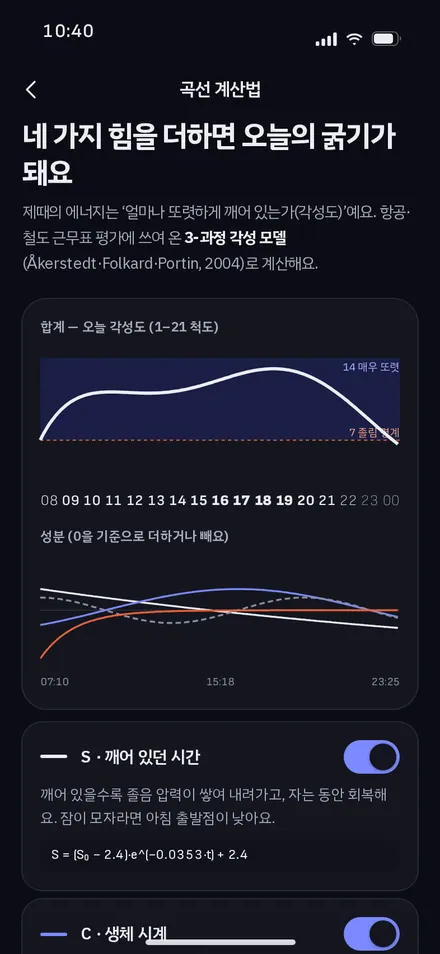 곡선 계산법