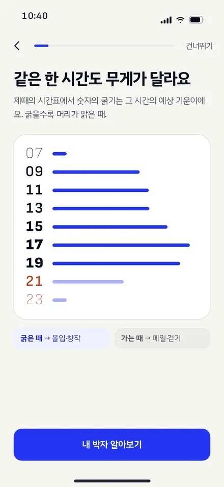 온보딩 2 · 굵기 = 기운